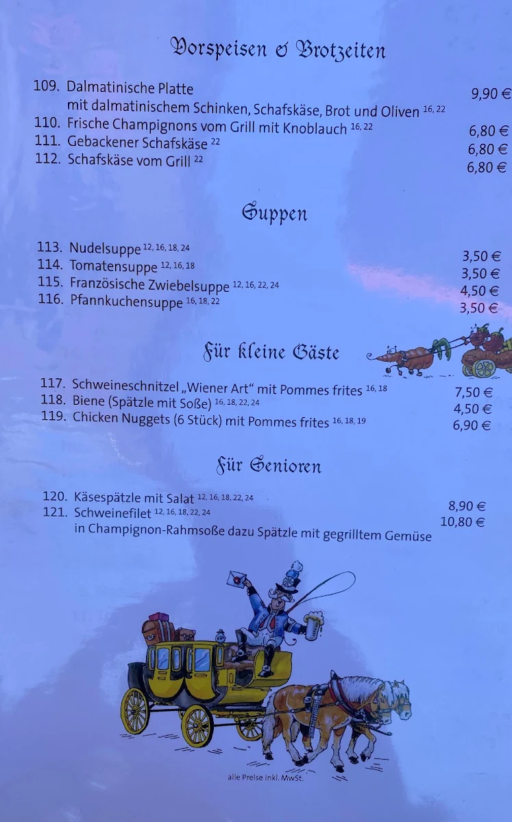 Speisekarte photo 2