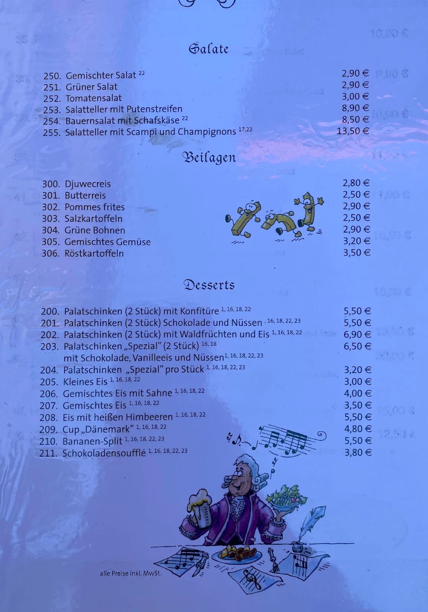 Speisekarte photo 3