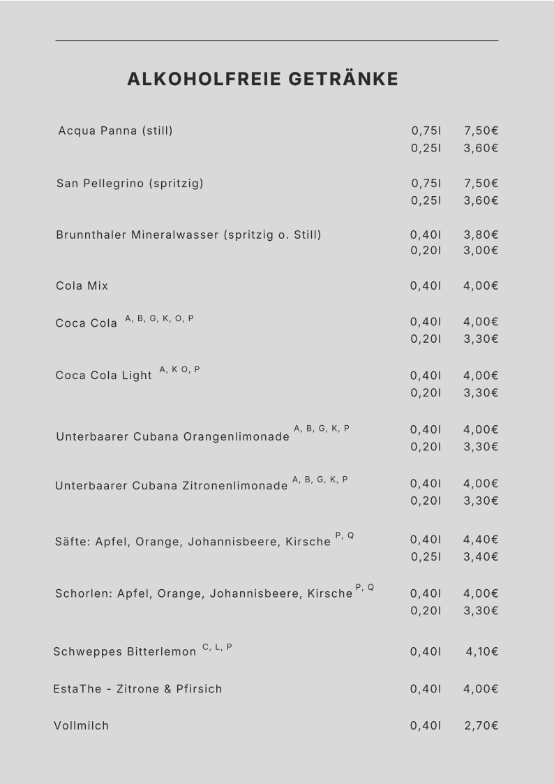 Speisekarte photo 10