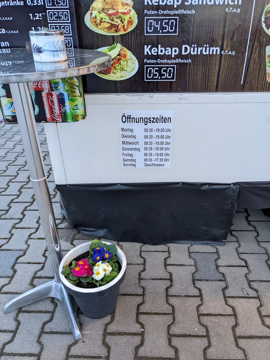 Speisekarte, Özkan Kebab