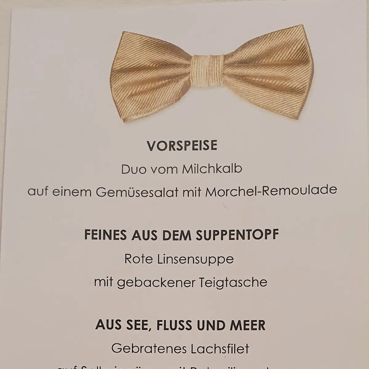Speisekarte photo 1