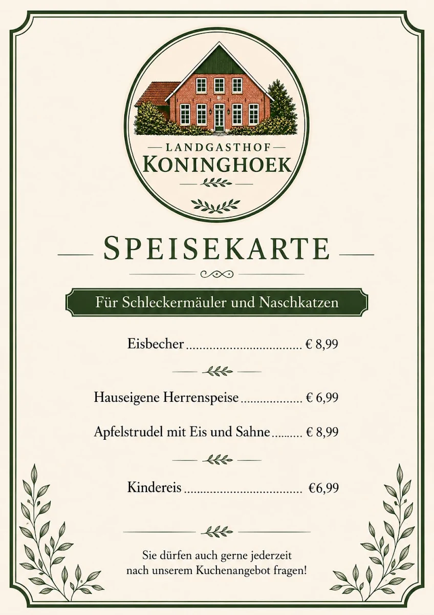 Speisekarte photo 1