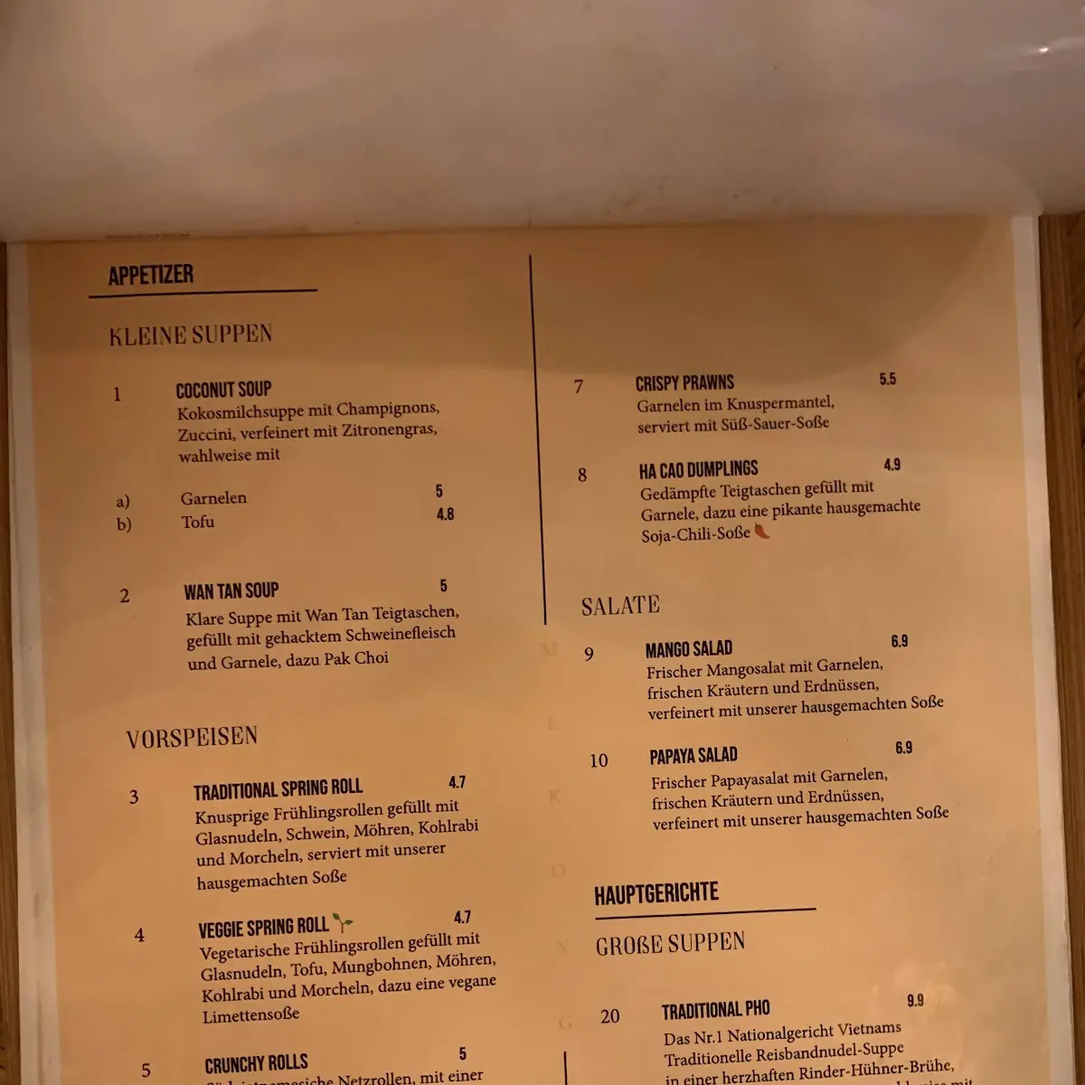 Speisekarte photo 6
