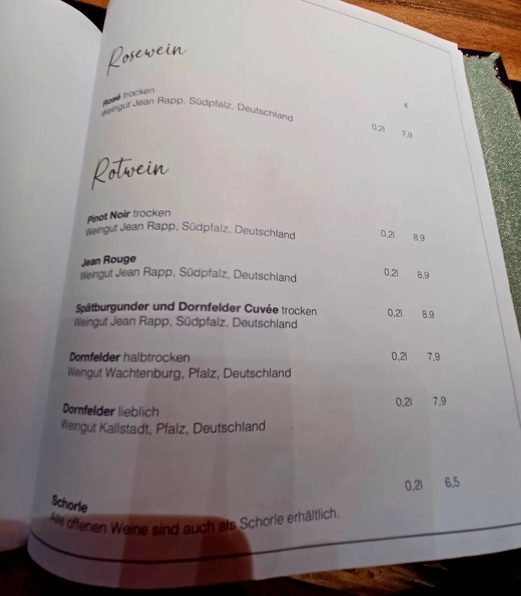 Speisekarte photo 3