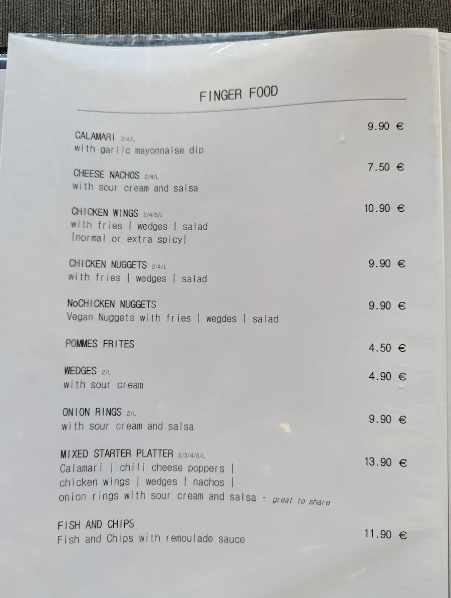 Speisekarte photo 3