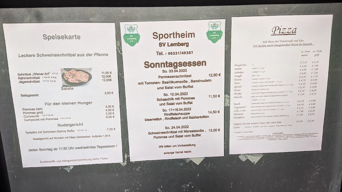 Speisekarte photo 1