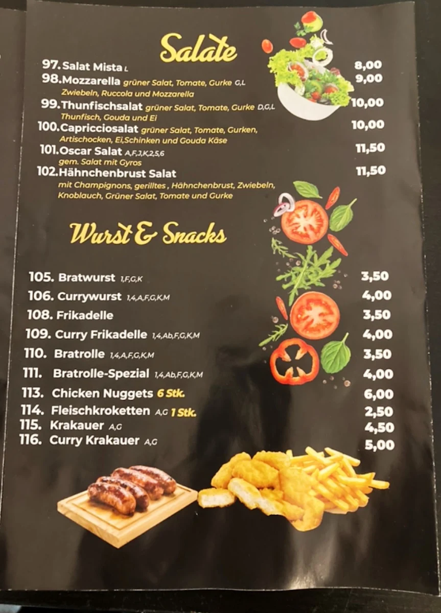 Speisekarte photo 3