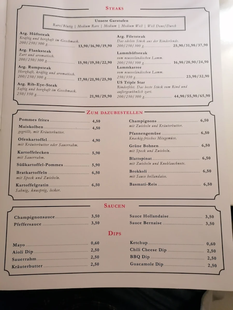 Speisekarte photo 1