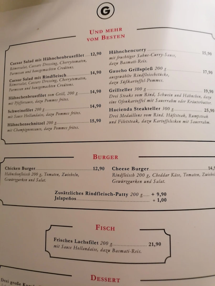 Speisekarte photo 2