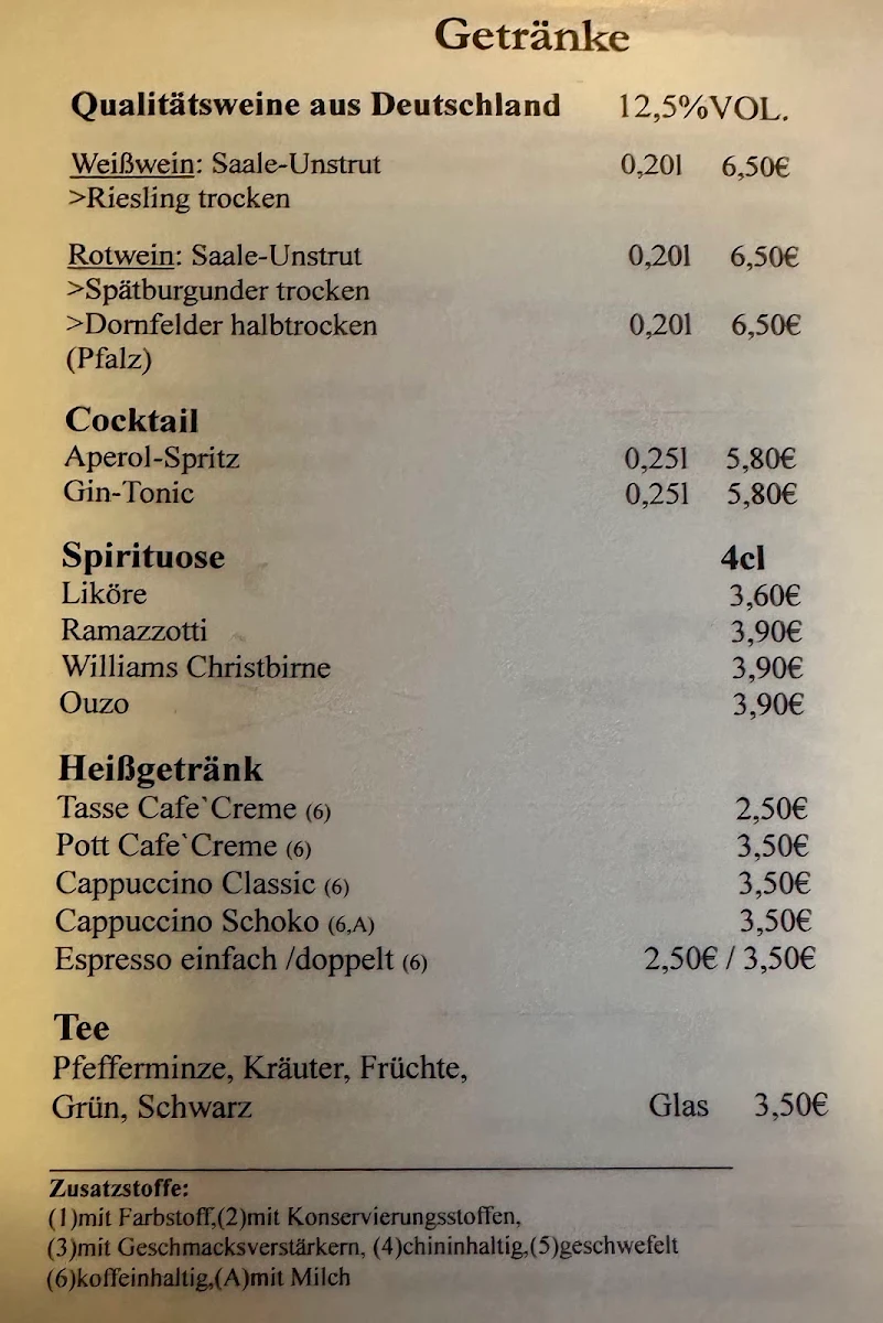 Speisekarte photo 2