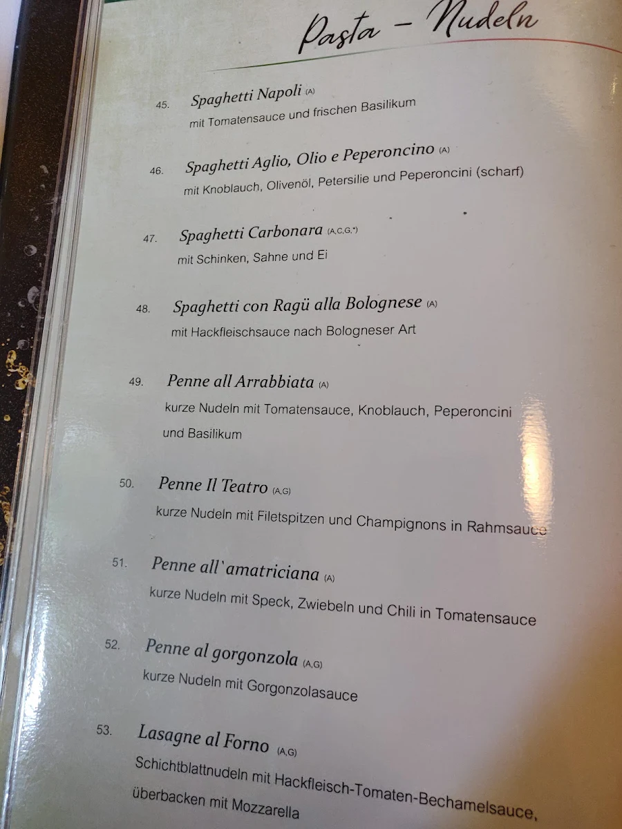 Speisekarte photo 2