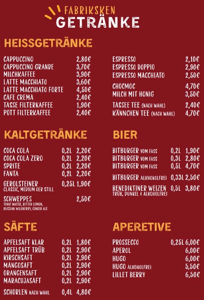 Speisekarte photo 1