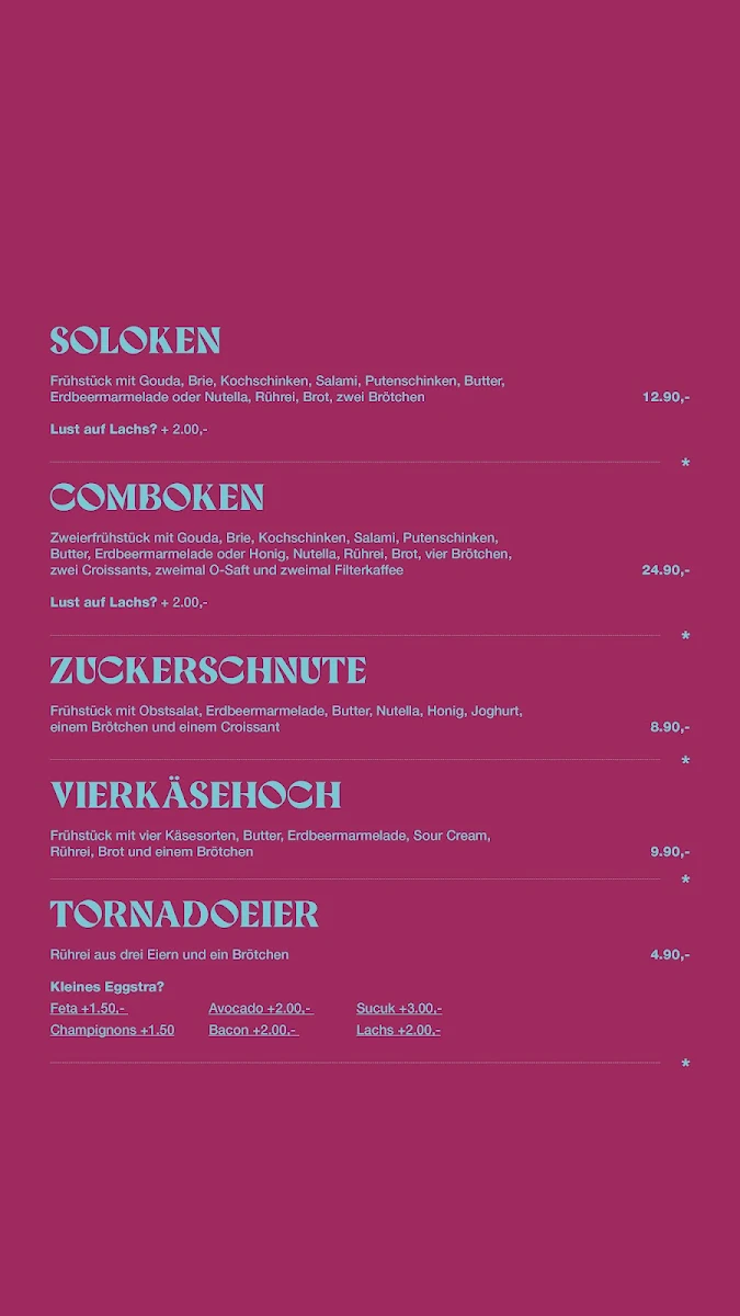 Speisekarte photo 2