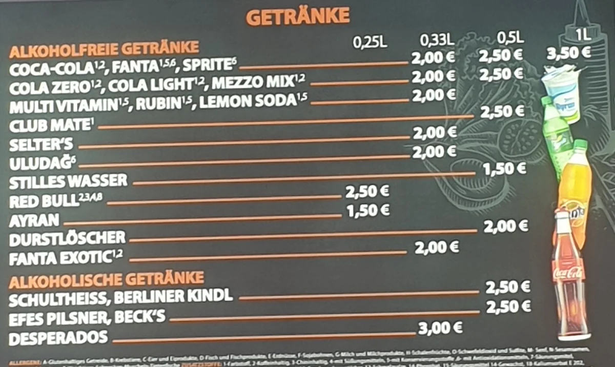 Speisekarte photo 9