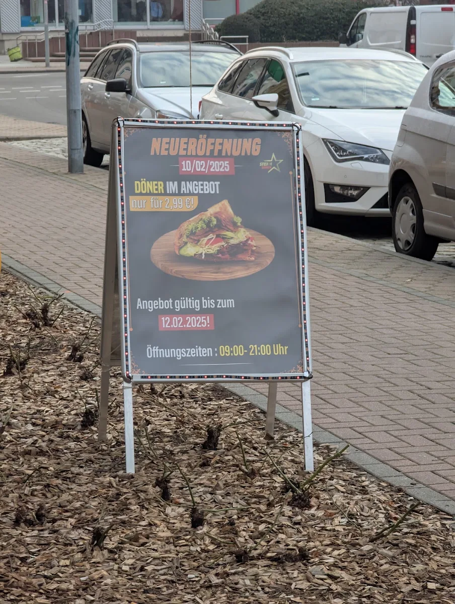 Speisekarte, STAR DÖNER & PİZZA