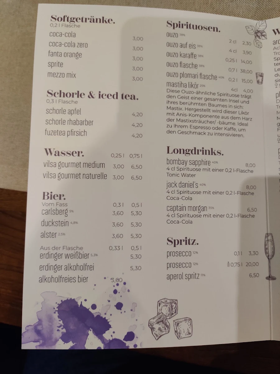 Speisekarte photo 2