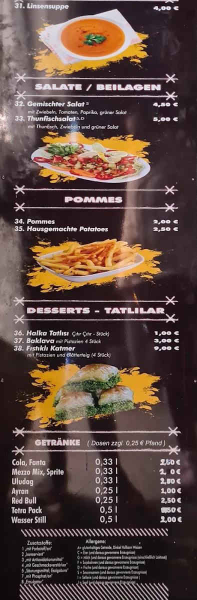 Speisekarte photo 2