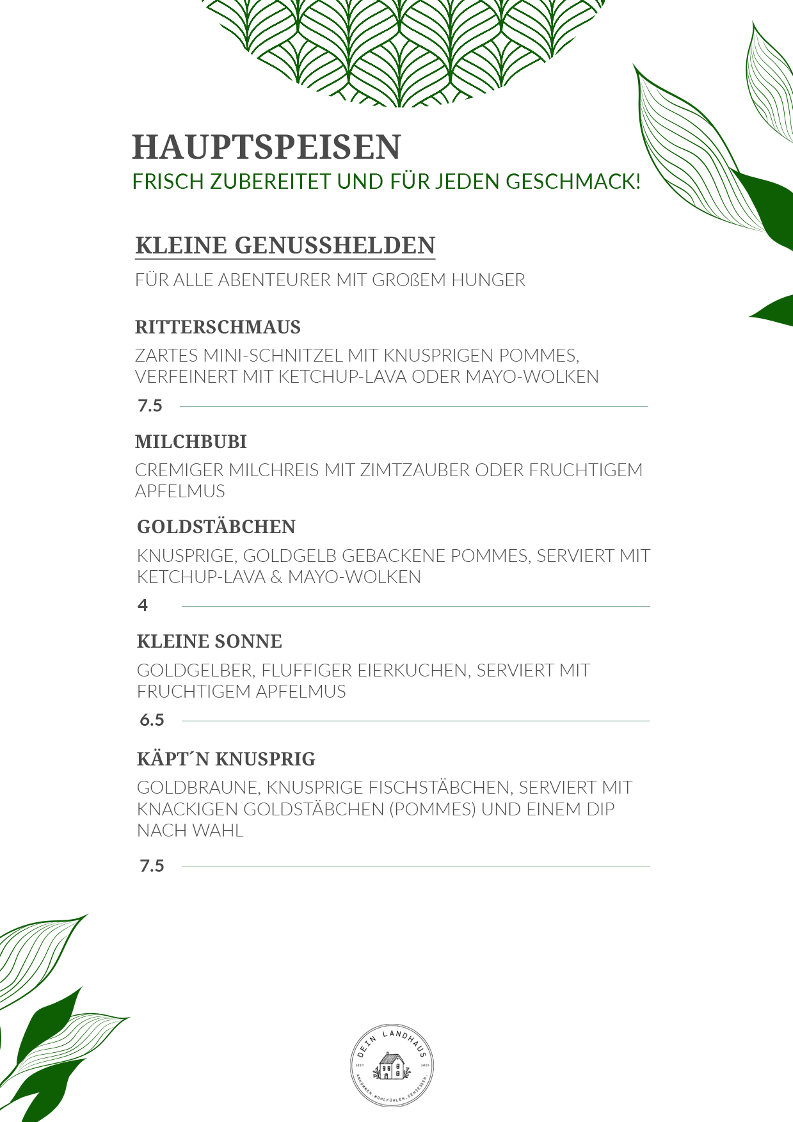 Speisekarte photo 5