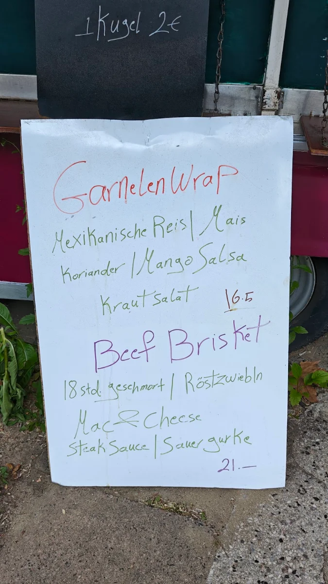Speisekarte, Bill's Kitchen