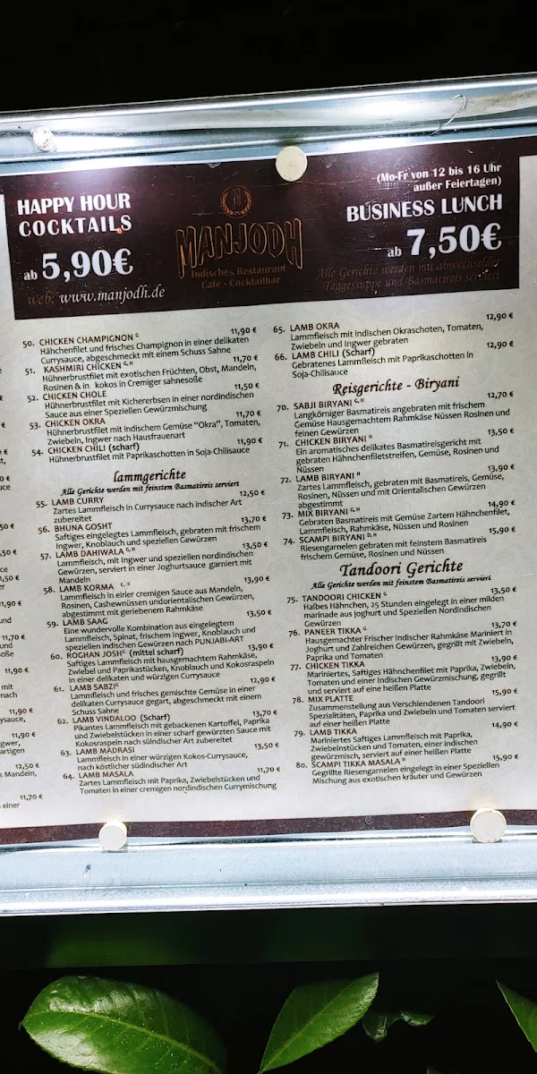 Speisekarte photo 3
