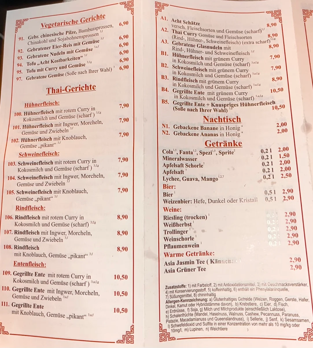 Speisekarte photo 1