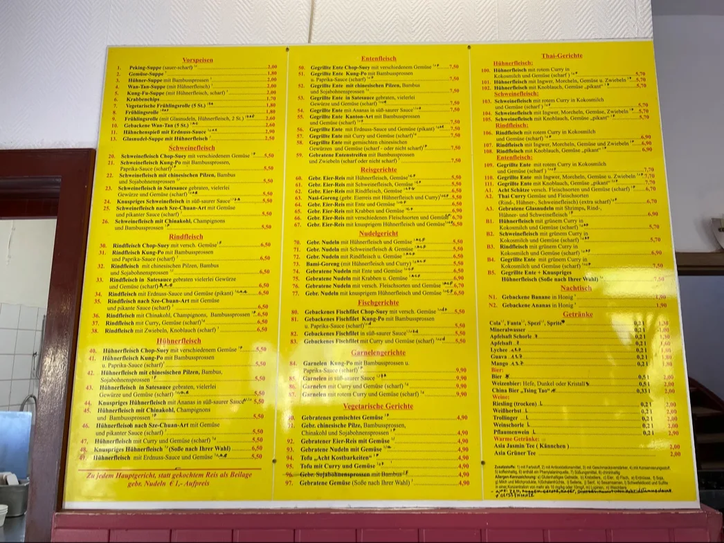 Speisekarte photo 5