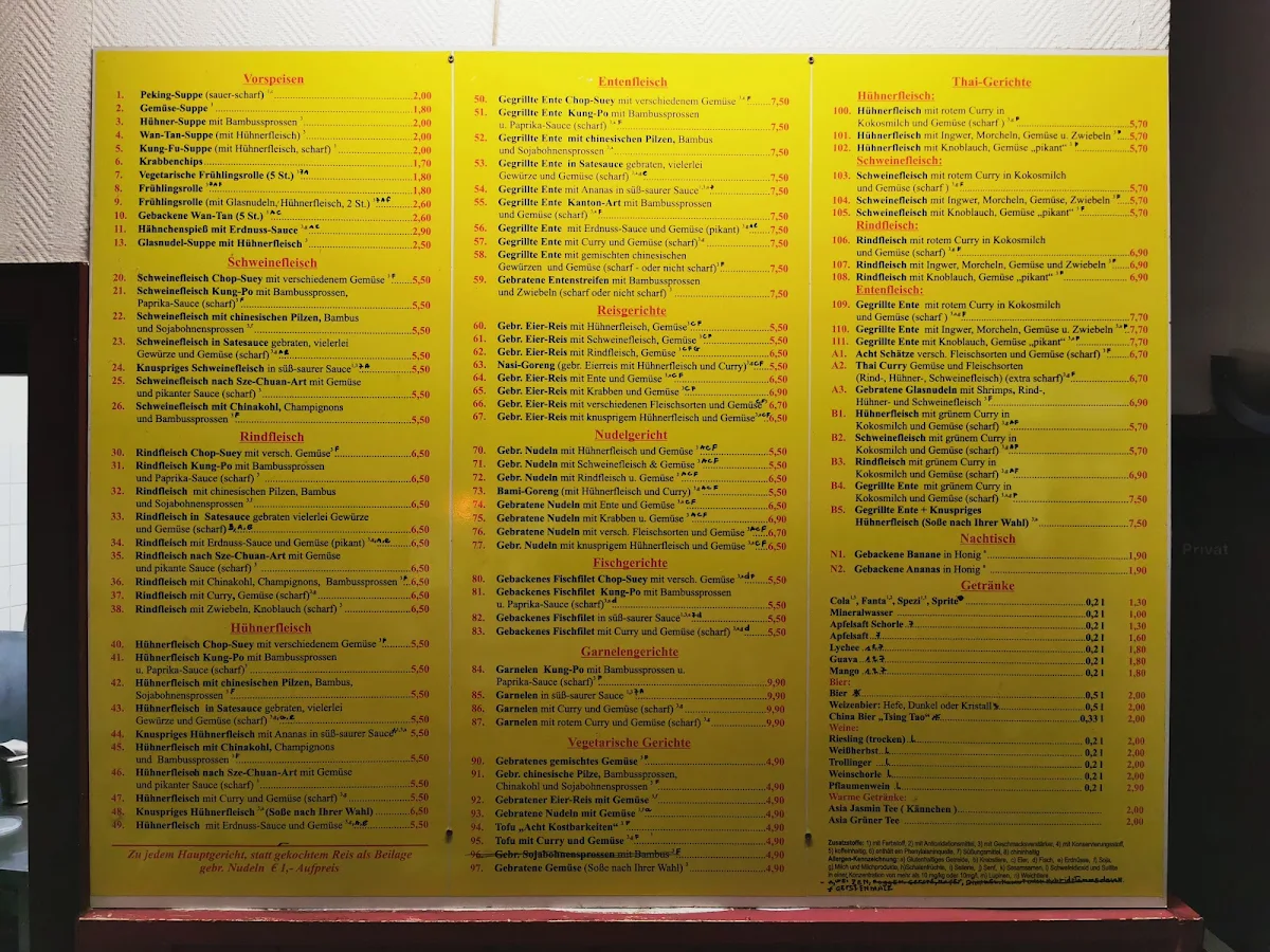Speisekarte photo 9
