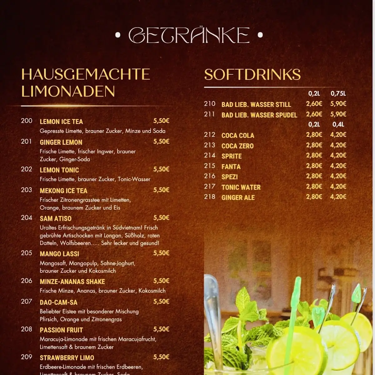 Speisekarte photo 6