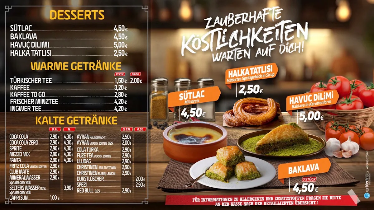 Speisekarte photo 2