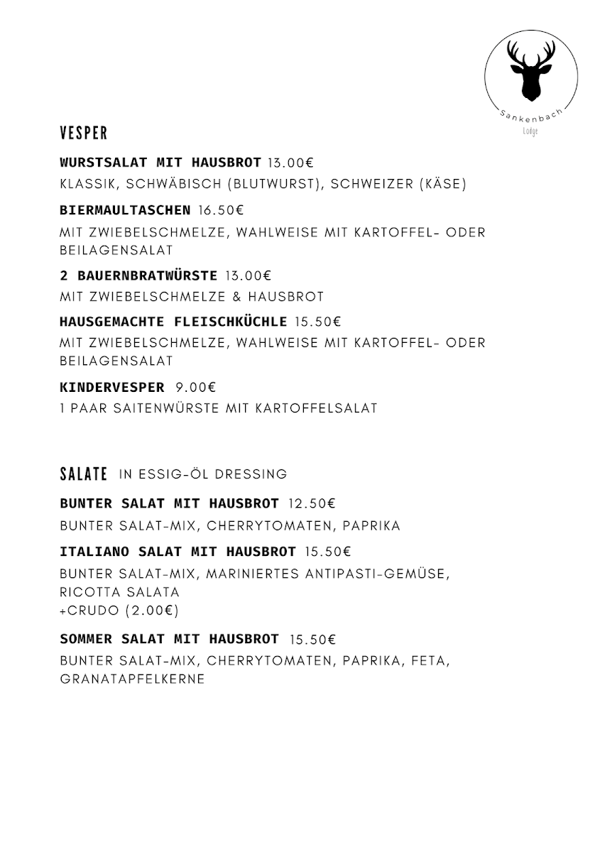 Speisekarte photo 2