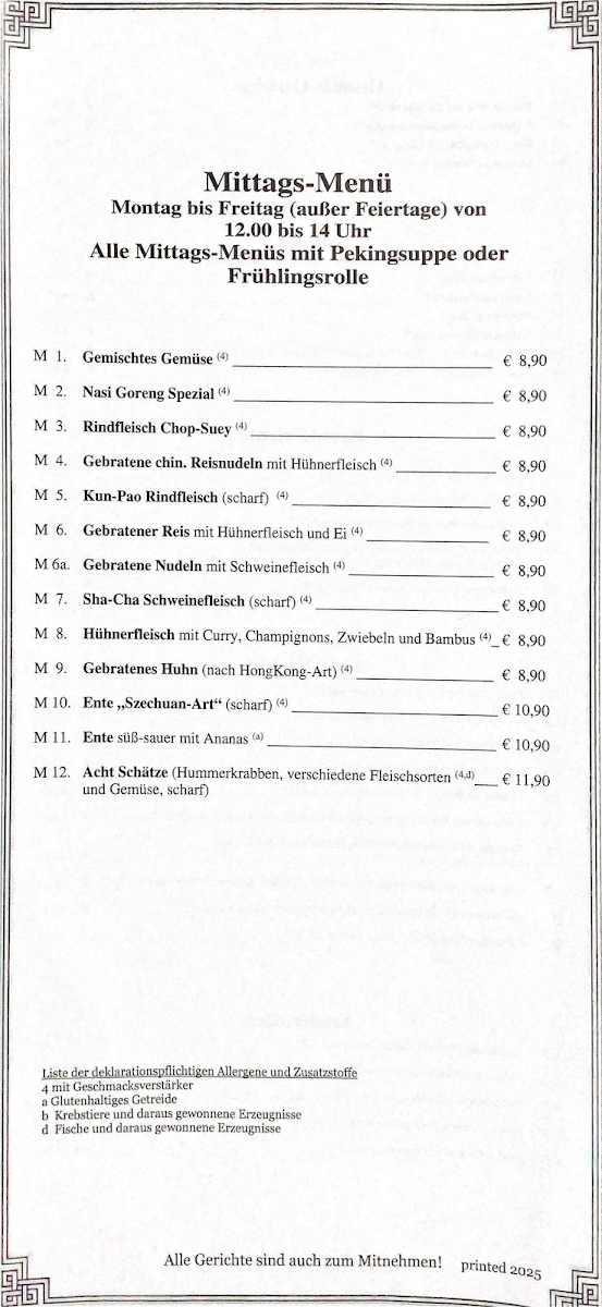 Speisekarte photo 1