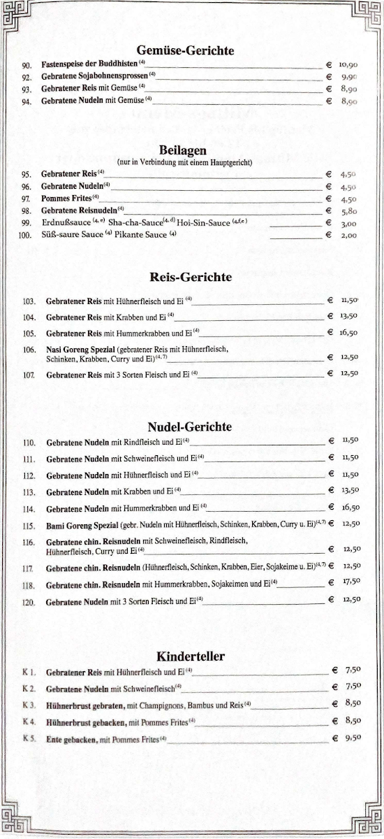 Speisekarte photo 4