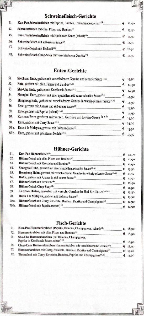 Speisekarte photo 6