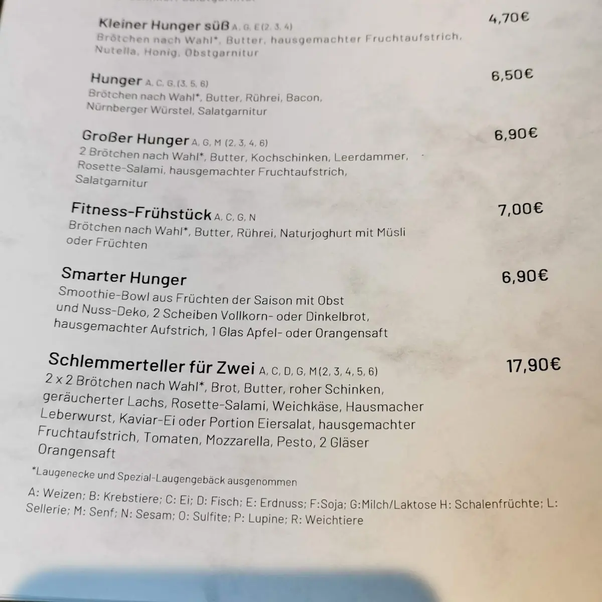 Speisekarte photo 6