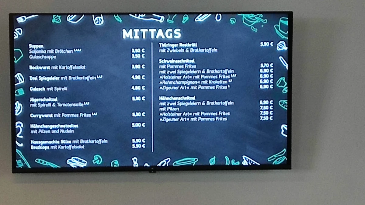 Speisekarte photo 2