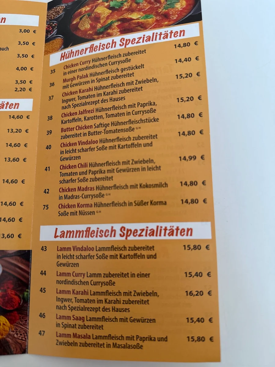 Speisekarte photo 2
