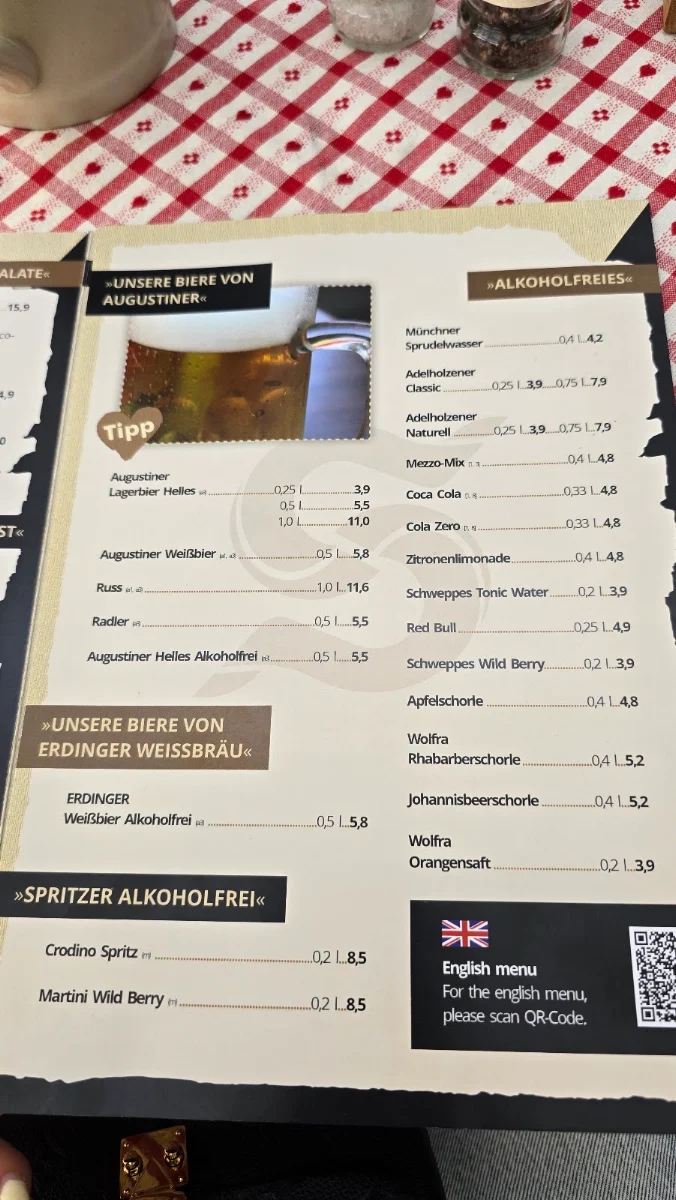 Speisekarte photo 2