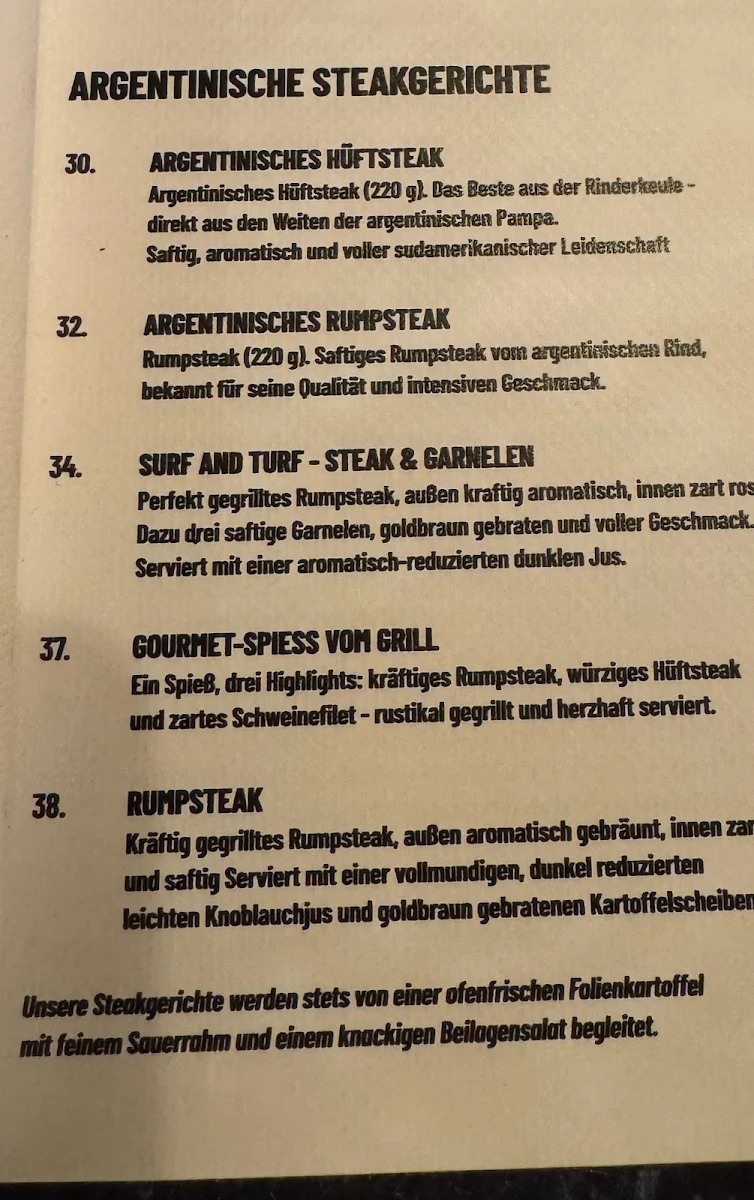 Speisekarte photo 1