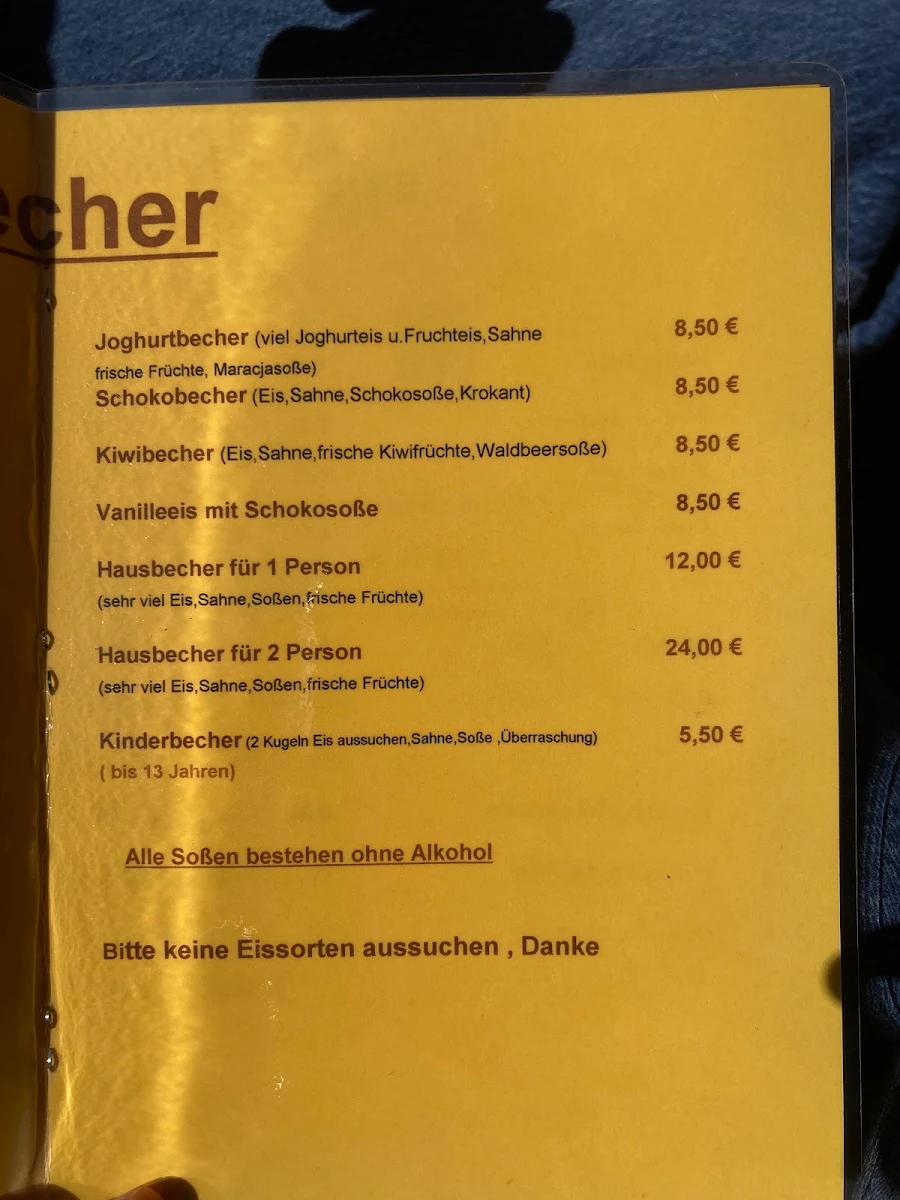 Speisekarte photo 2