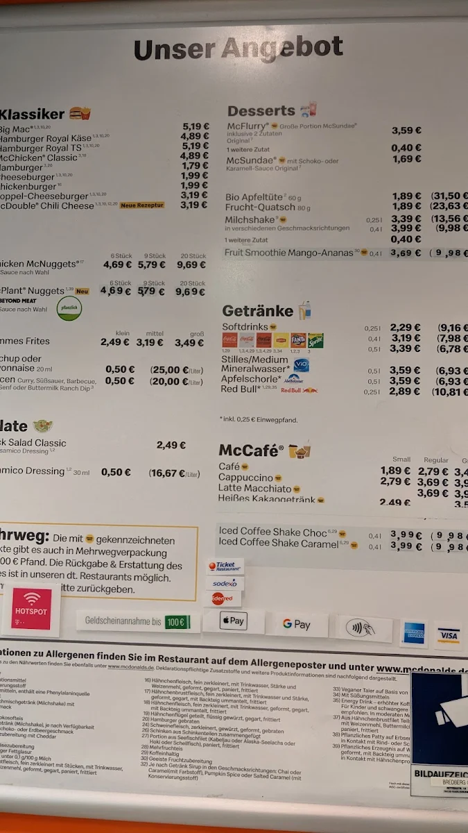 Speisekarte photo 1