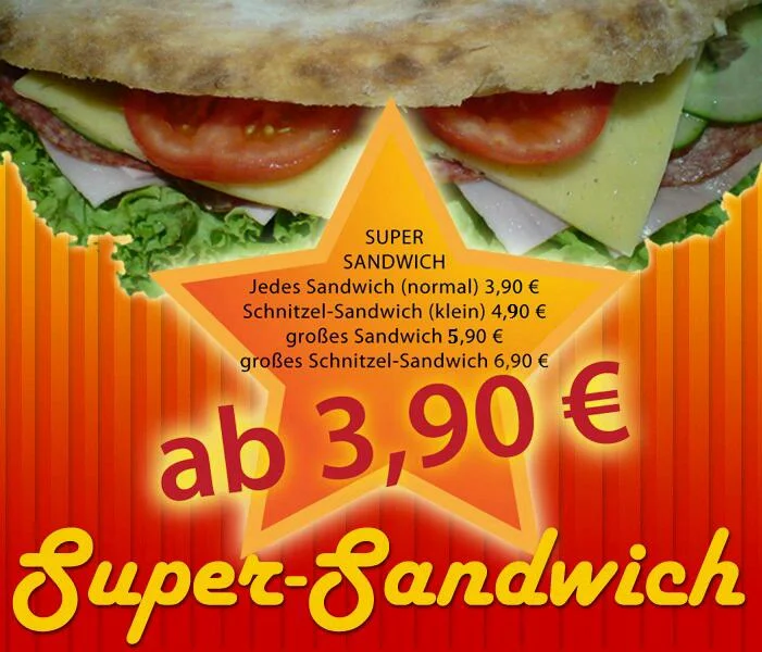 Speisekarte, Pizza-Express-Donauwörth-Sonnenstraße