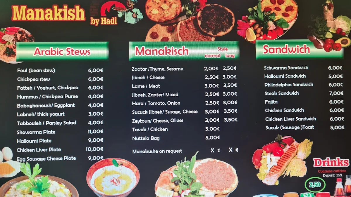 Speisekarte photo 5