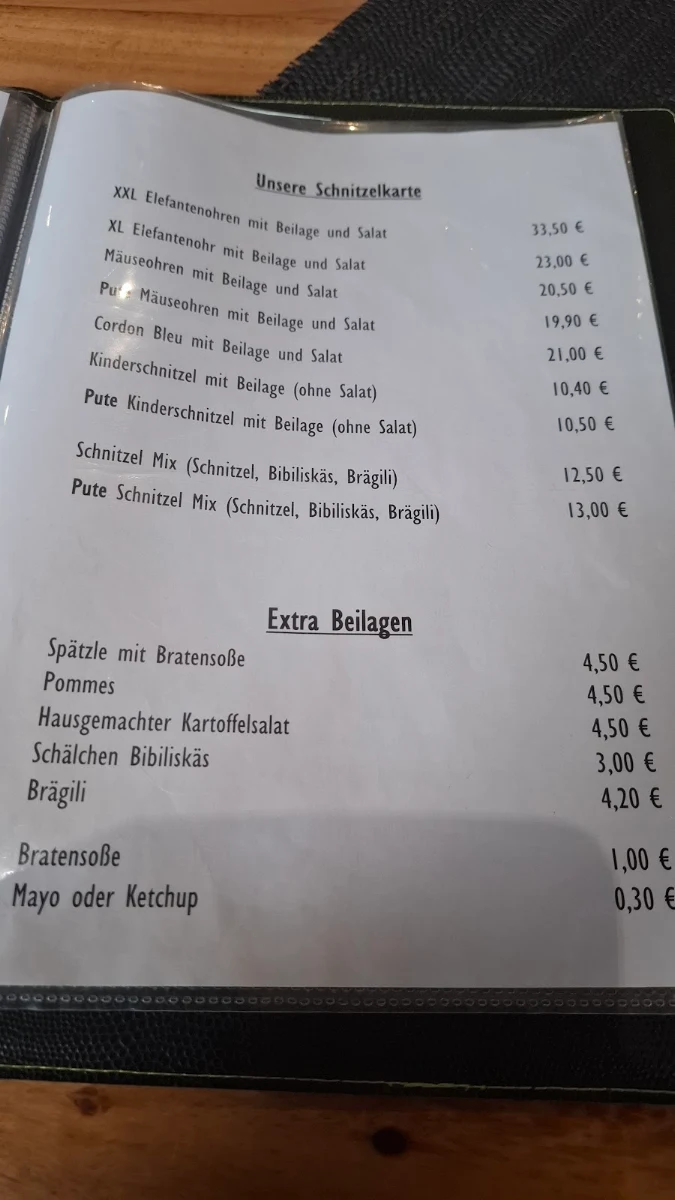Speisekarte photo 3