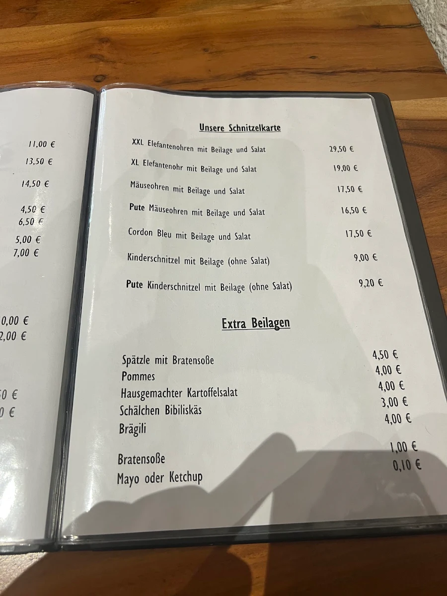 Speisekarte photo 5