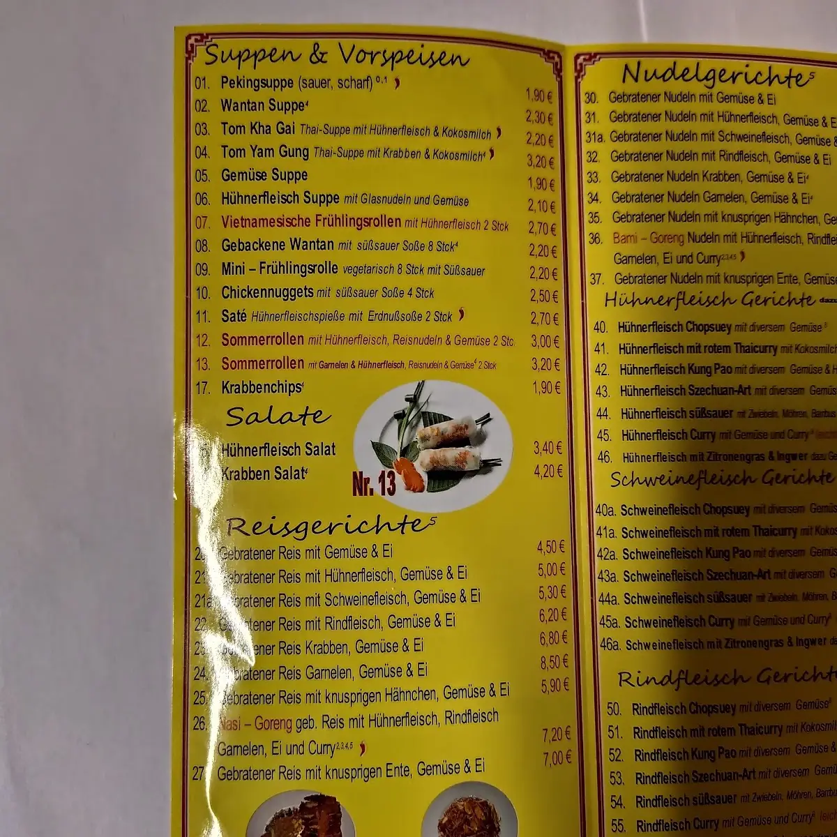 Speisekarte photo 5