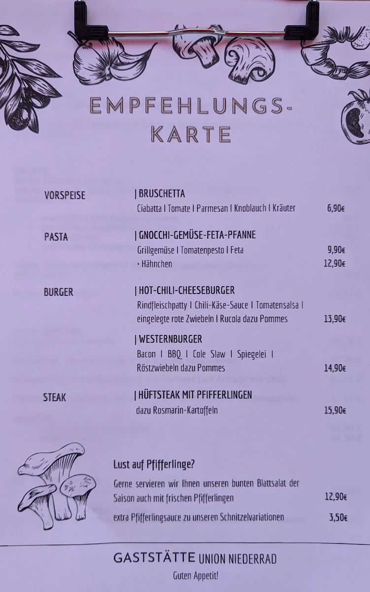 Speisekarte photo 1