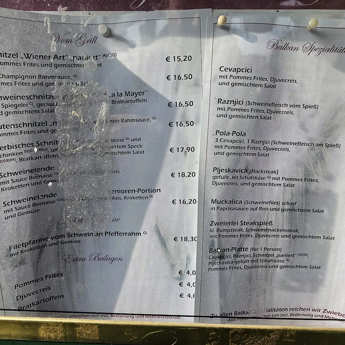 Speisekarte photo 1