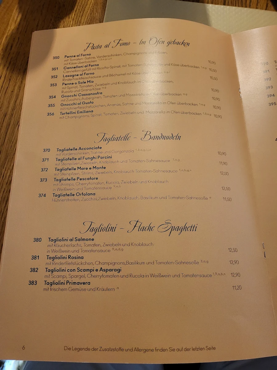 Speisekarte photo 2