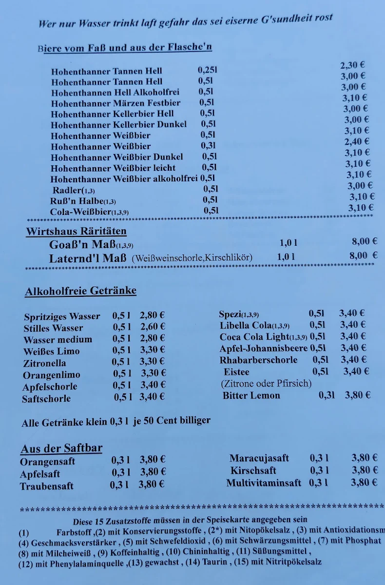 Speisekarte photo 10