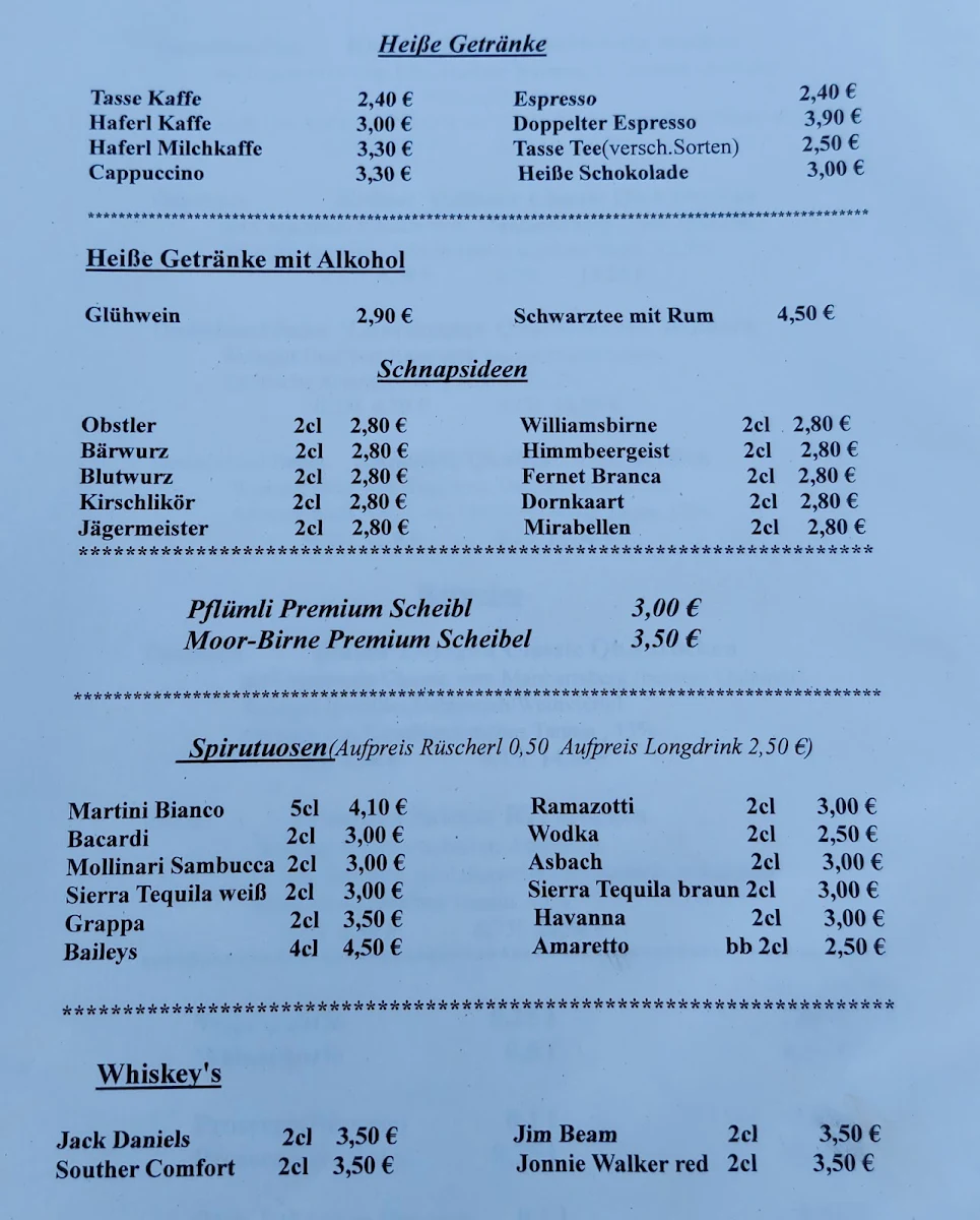 Speisekarte photo 9
